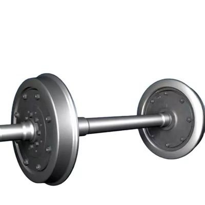 acheter Pièces AAR Wheelset ferroviaire d'acier inoxydable pour le chariot à grue online manufacture