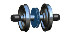 acheter Essieux montés et systèmes de bogies pour wagons ferroviaires de diamètre de roue 1450 mm conformes à la norme EN 13260/13262 online manufacture