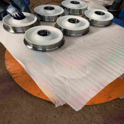 acheter Roues de véhicules ronds en acier allié forgé pour une protection ultime contre la corrosion en noir ou en argent online manufacture