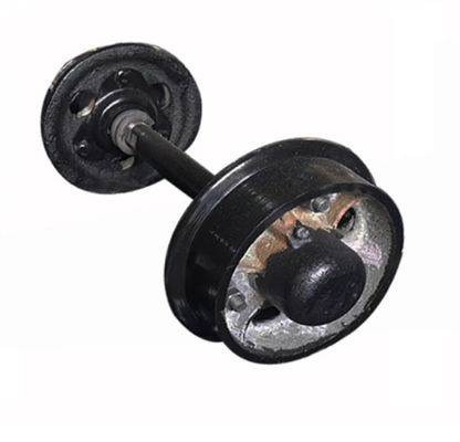 acheter La roue en acier de train de bâti a placé pour extraire pour transporter en charrette l'OEM de taille de 650mm 450mm online manufacture