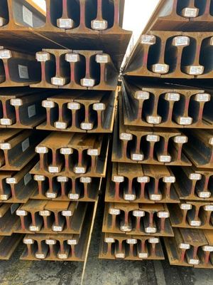 acheter Rail en acier de extraction de voie de chemin de fer, norme 93.66mm Heigth de Crane Rail P24 gigaoctet de vacarme online manufacture