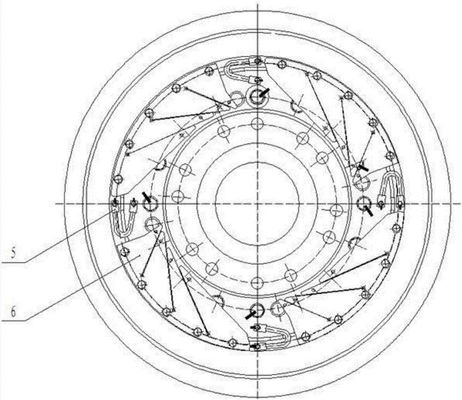 acheter Le chemin de fer de M730A bande 730mm résilients pour la métro de locomotive et de chariot online manufacture