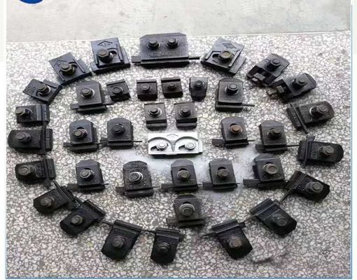 acheter Le type de perforation a forgé l'individu flexible en acier fermant à clef Crane Rail Clips online manufacture