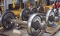 Les roues de train de chemin de fer d'OEM, 450mm ont forgé la roue en acier ISO9001 2008
