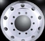 Les roues d'alliage d'aluminium d'OEM, alliage de revêtement de pièce forgéee de la poudre T6 roule le certificat d'OIN