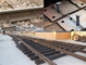 Norme JIS JIS CR100 Rail de voie en acier 100 kg/m 20 kg/m