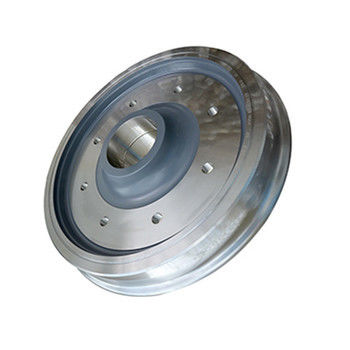 Roues chaudes adaptées aux besoins du client de rail de chariot de roue de vente