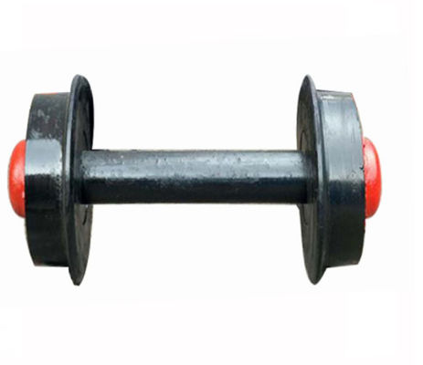 Ensemble de roue ferroviaire d'OEM, taille matérielle de la fonte 350mm 300mm de roues de chemin de fer de camion