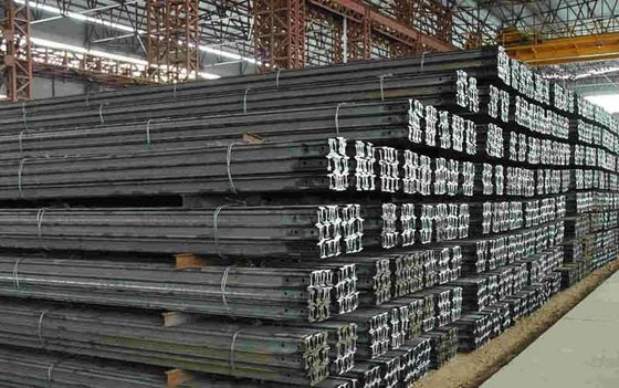 Acier Crane Rail, ODM en acier de QU120 QU100 de norme du rail B T 5055-2014 de chemin de fer