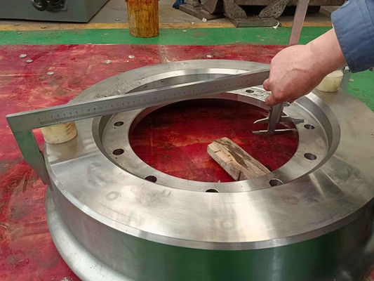 la fabrication a forgé les roues en acier pour le camion locomotif ferroviaire de rail de chariot à rail de voiture de chariot de fret