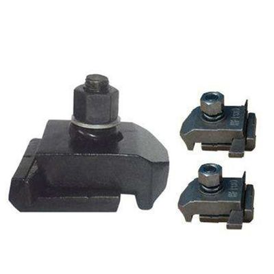Le type soudé a forgé l'individu flexible en acier fermant à clef Crane Rail Clamp Clips