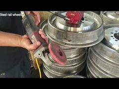 roues de rail en acier forgé